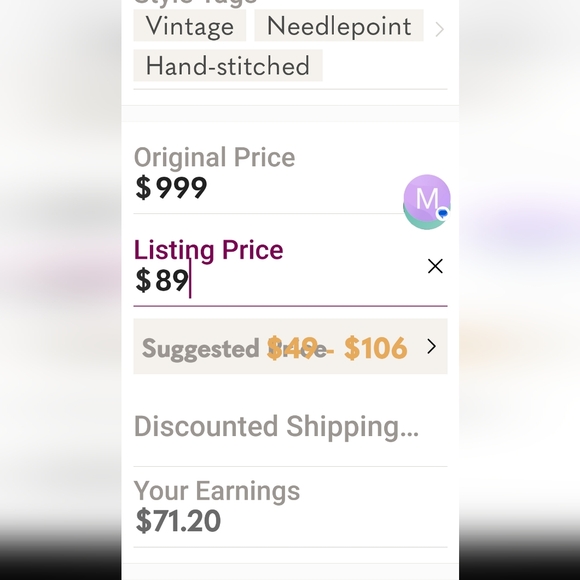 FINAL BEFORE GIFT Needlepoint Hand-.embroidered Fringed Floral bedspread blanket - Picture 2 of 11